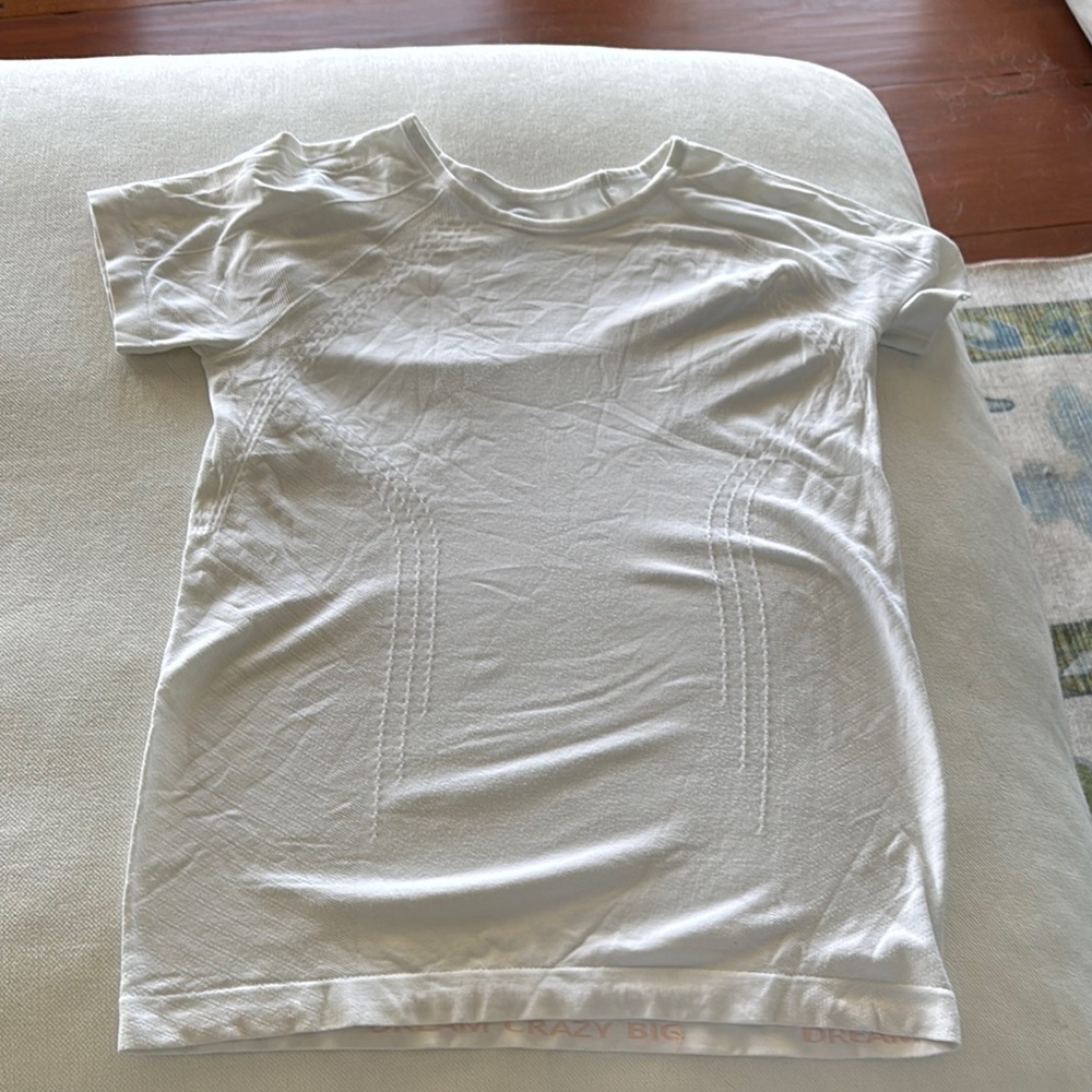 Athleta Girl White Active Top